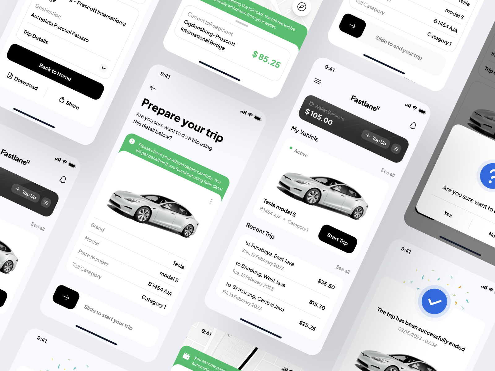 Fastlane - Toll Payment 💳 by Mohammad Wildan for Nija Works on Dribbble