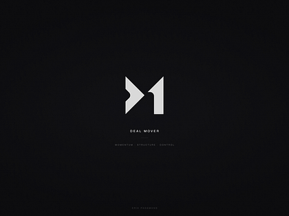 DealMover Logo Mark Exploration