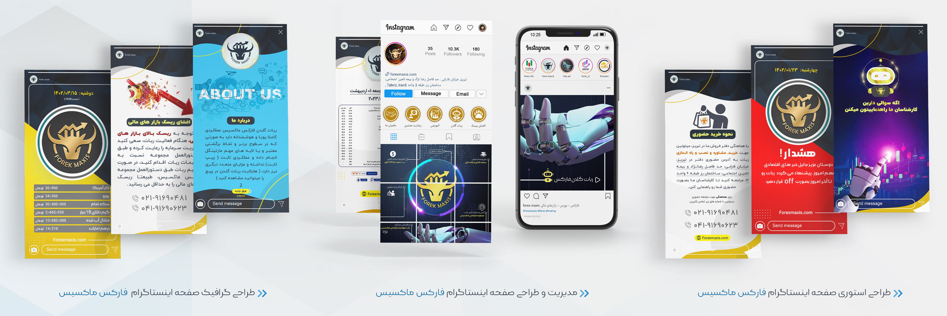 Instagram Page Design – Forex Trading Academy branding creative content cryptocurrency digital marketing finance design financial education forex trading graphic design instagram design instagram post instagram story investment marketing design modern design professional design social media branding social media design trading academy visual design