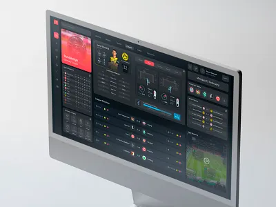 Sport Dashboard UI Design dashboard product design sport sport data ui web app