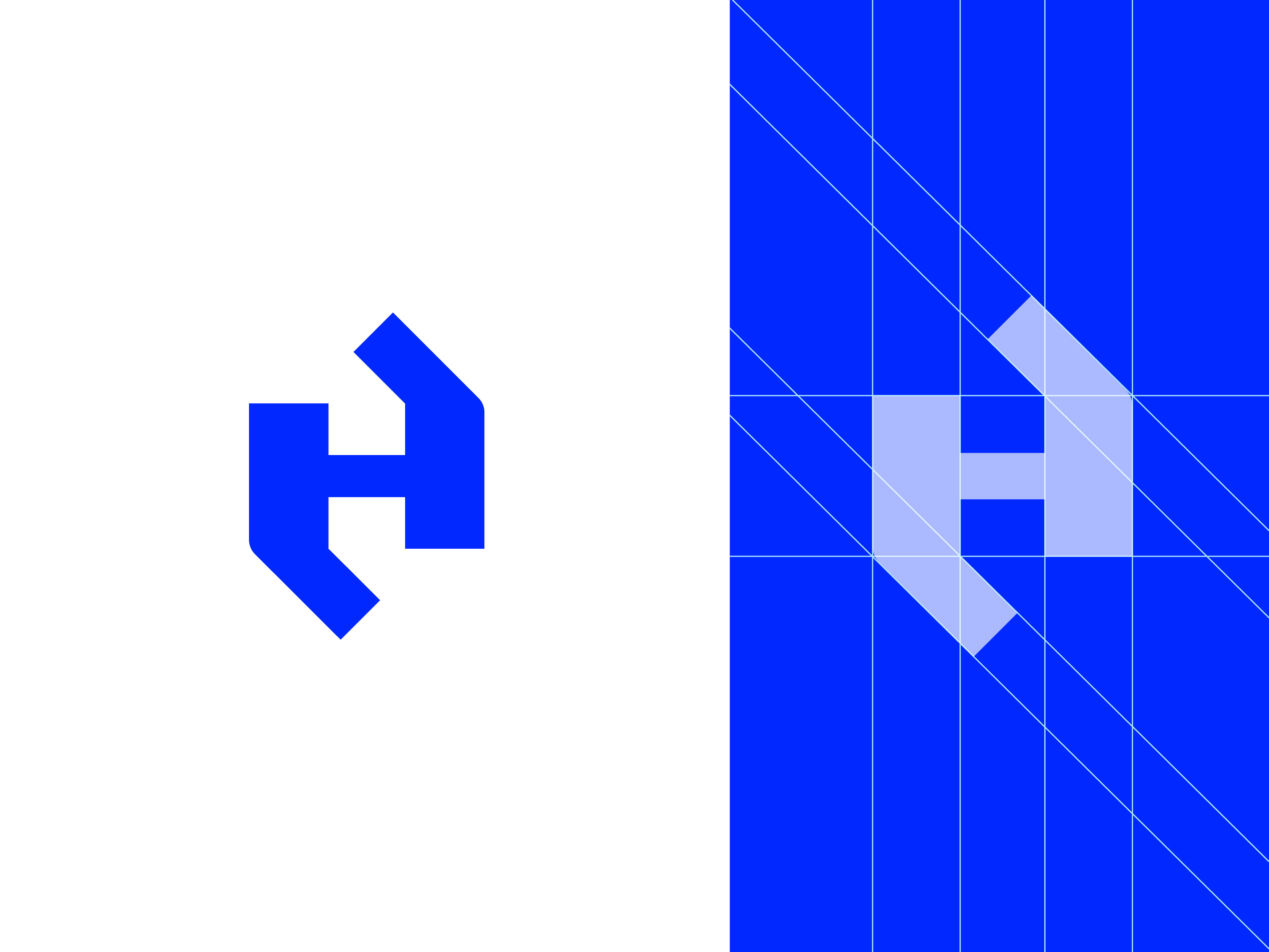 Example of H Letter Logo Design, Real Estate, Property, Tech, Home H
