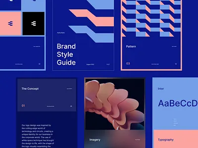 Equity Bytes - Brand Style Guide brand brand guide brand style guide branding color logo creative logo logo logo concept logo mark logo symbol minimal minimal logo simple logo startup logo typography visual identity design wordmark