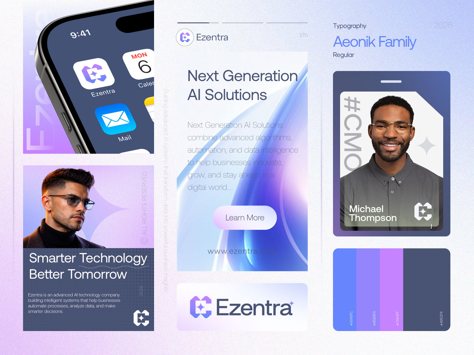 Example of Ai & Tech Brand Identity Design 