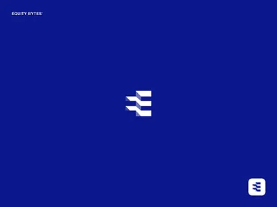 Equity Bytes - Logo brand brand guide brand mark brand style guide branding color logo creative logo gradient logo logo logo concept logo mark logo symbol minimal minimal logo simple logo startup logo typography visual identity wordmark