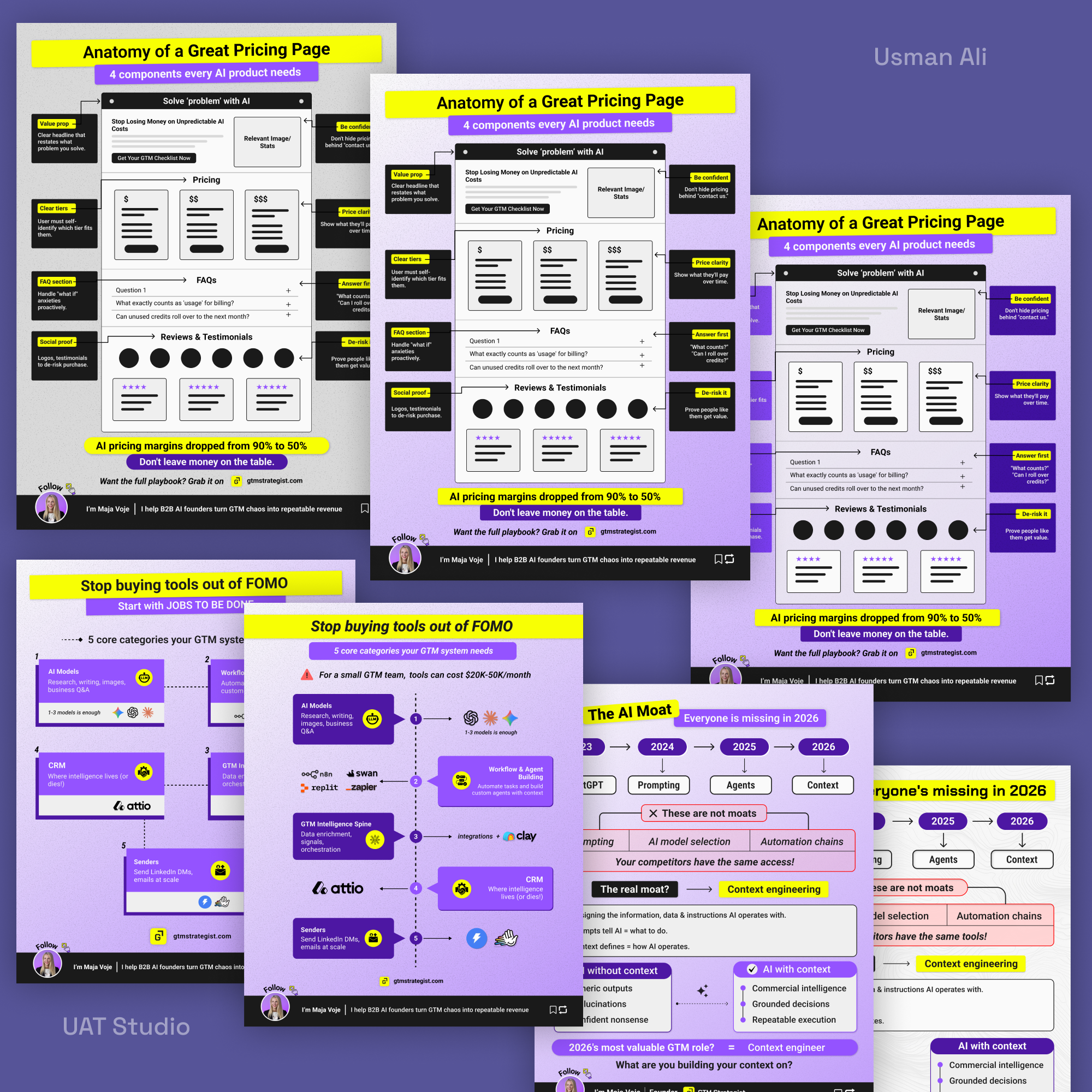 Example of Linked In Content Design Service