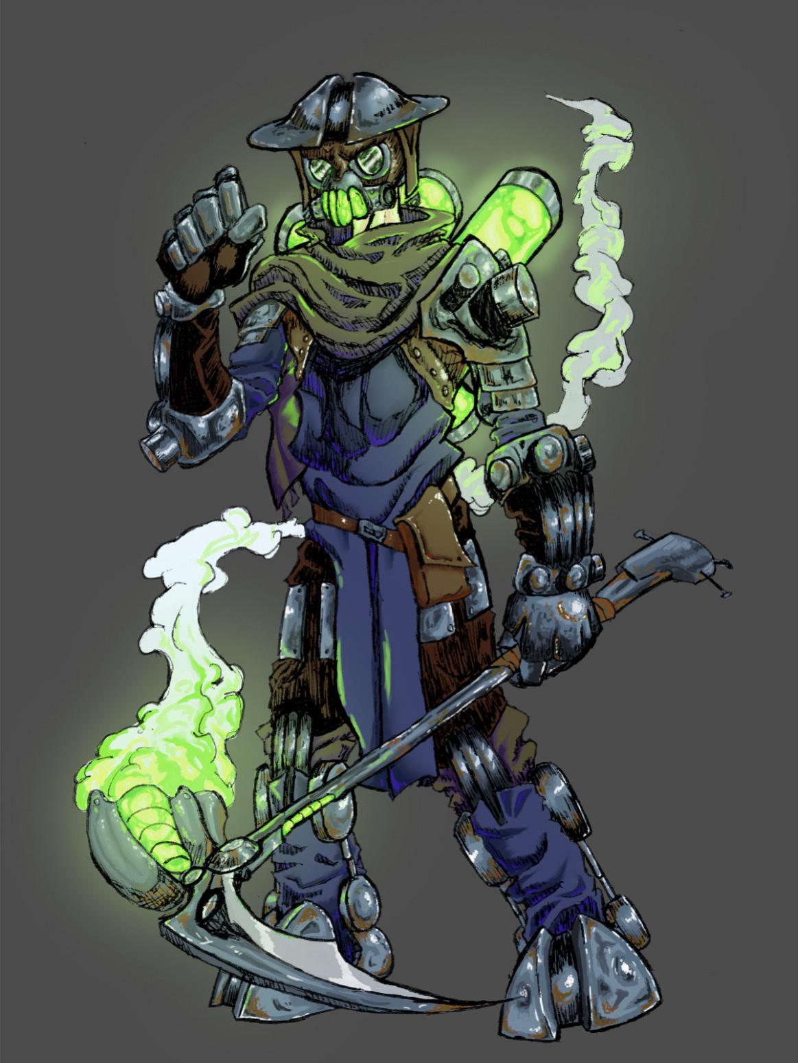 "Kane Hashburn" original character design 2025