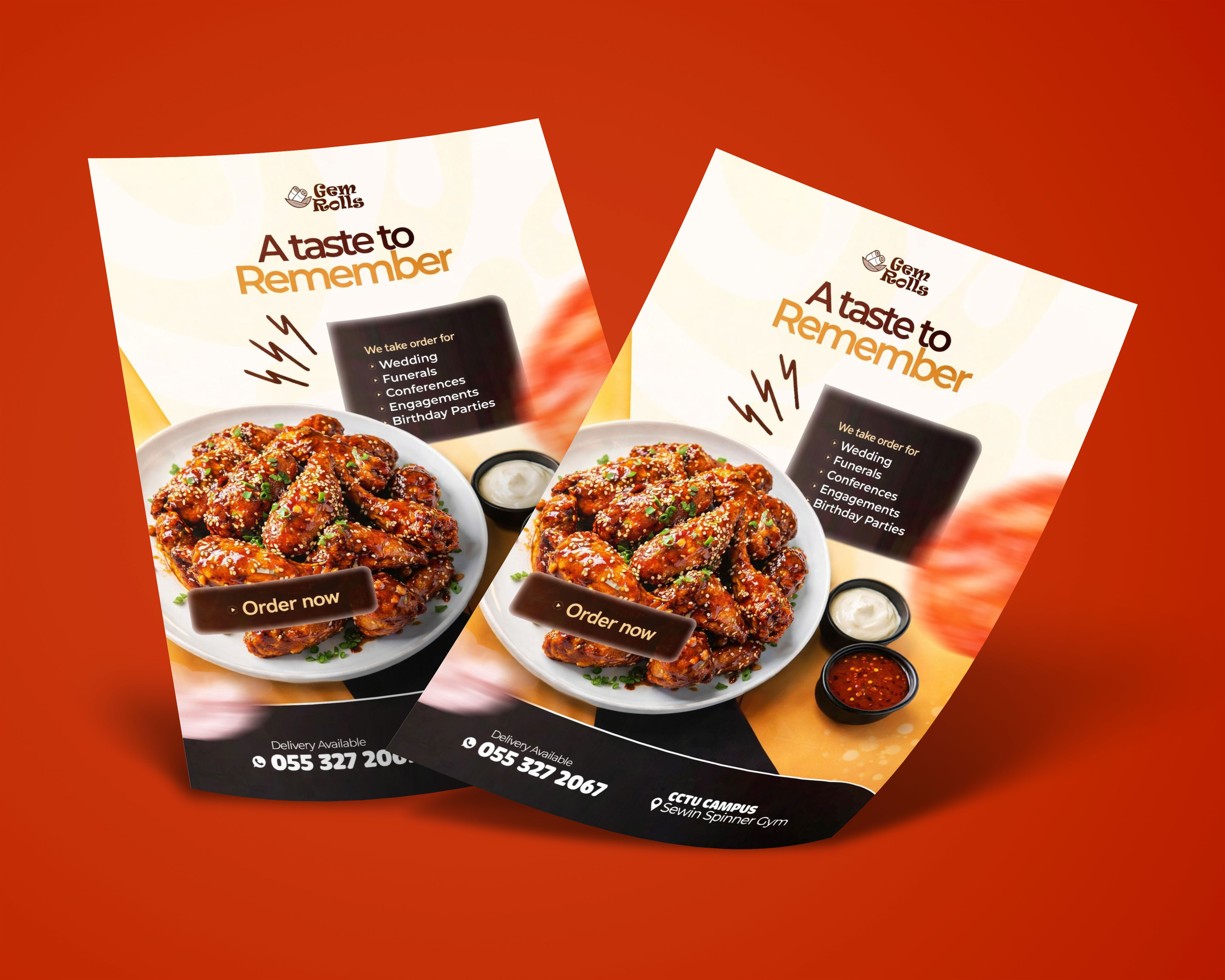 Spicy Chicken Wings Restaurant Flyer creativeflyer designinspiration digitalflyer fastfooddesign flyerdesign foodadvertising foodbanner foodbranding foodcampaign foodflyer foodmenu foodposter foodpromotion foodsocialmedia graphicdesign modernflyer photoshopdesign restaurantflyer restaurantmarketing socialmediadesign