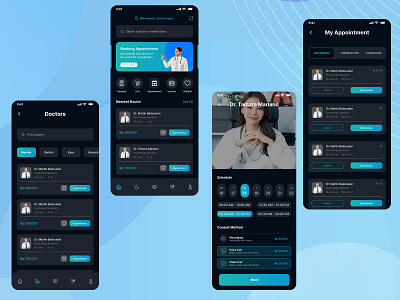 Medical Mobile App app design medical medicalapp mobile ui uiux