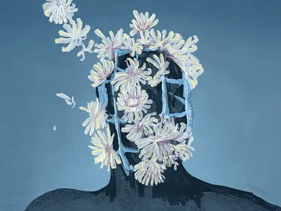 Florecer para caminos de libertad digital art editorial illustration illustration procreate