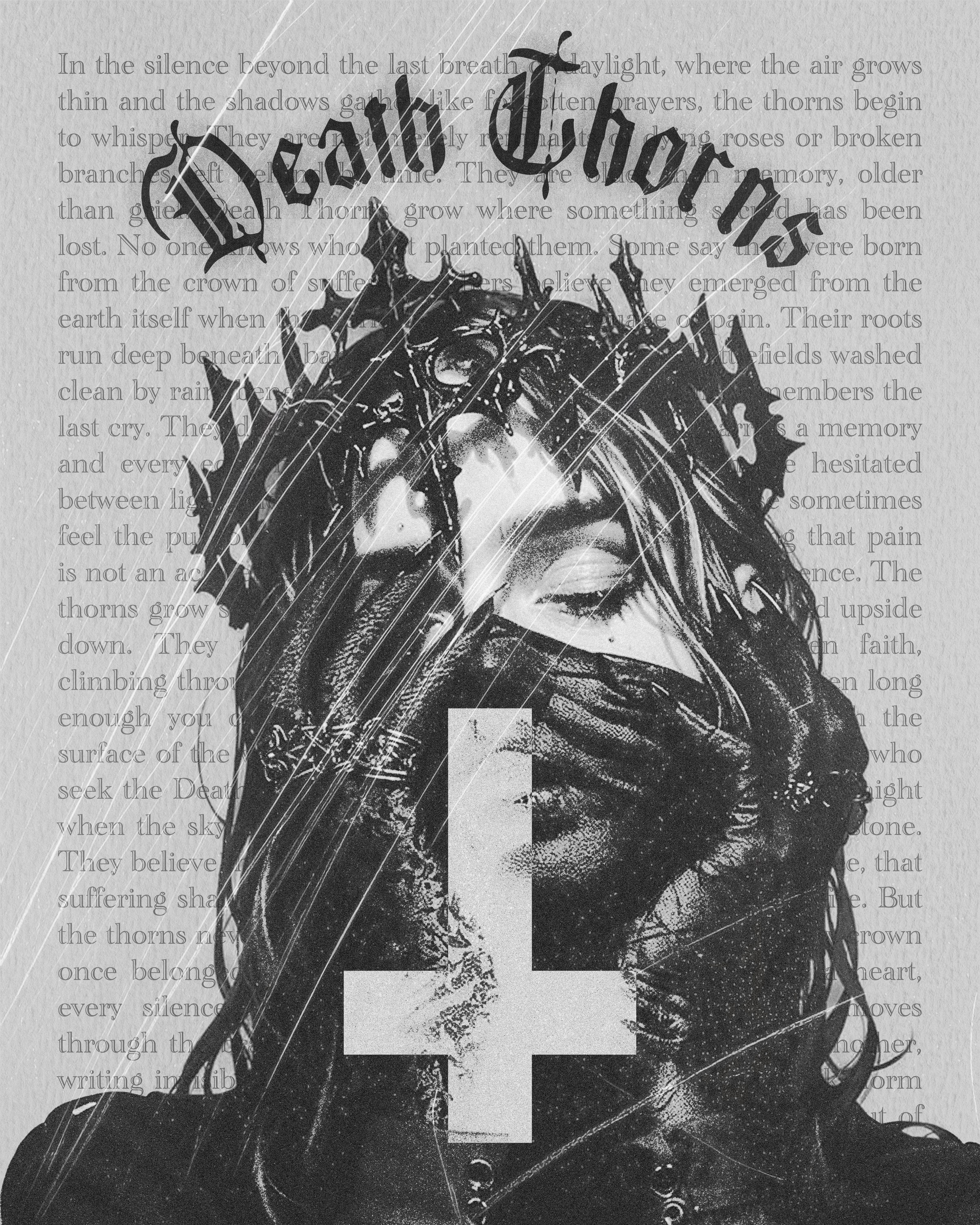 "Death Thorns" | poster graphic design illustration poster