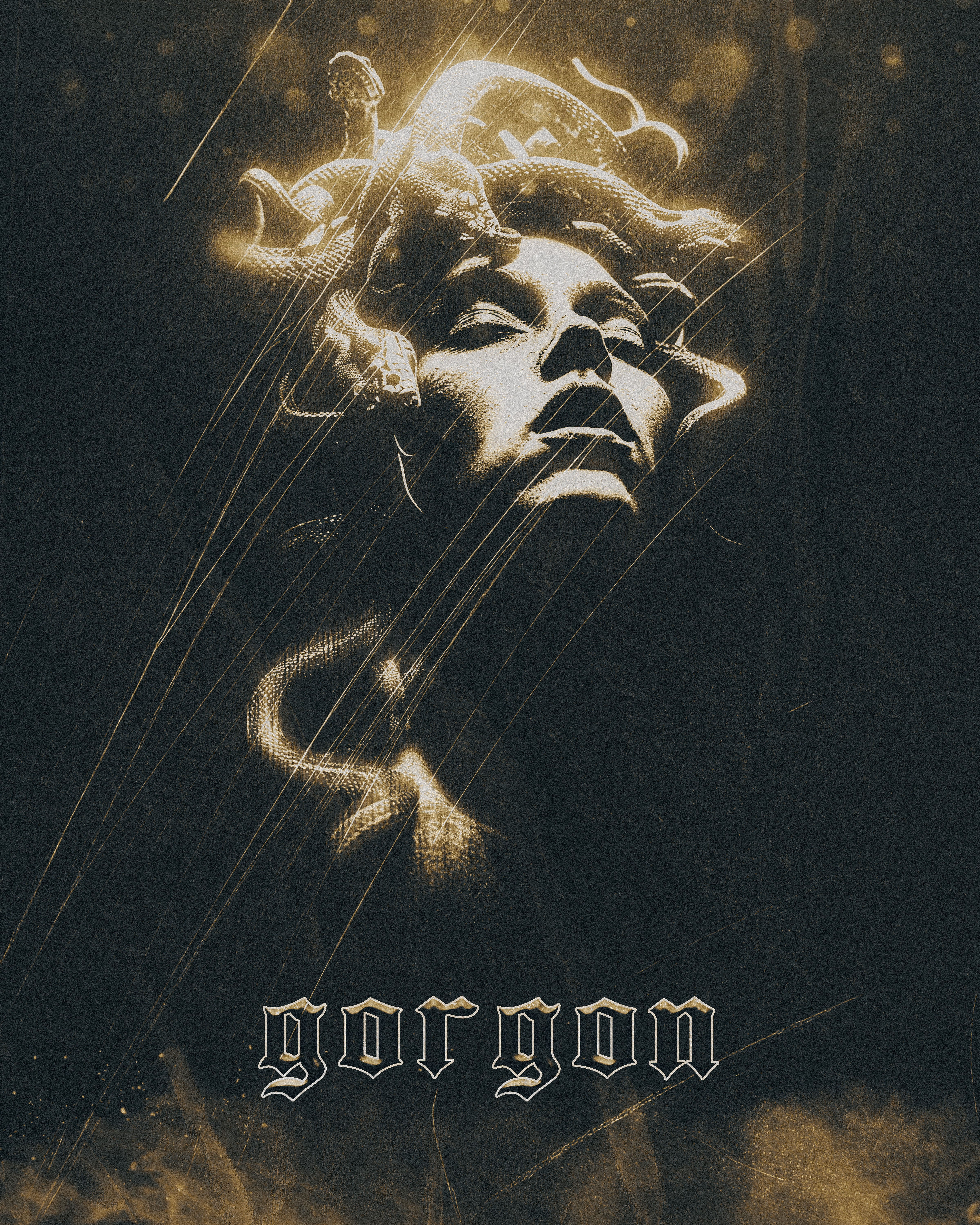 "Gorgon" | poster graphic design illustration poster