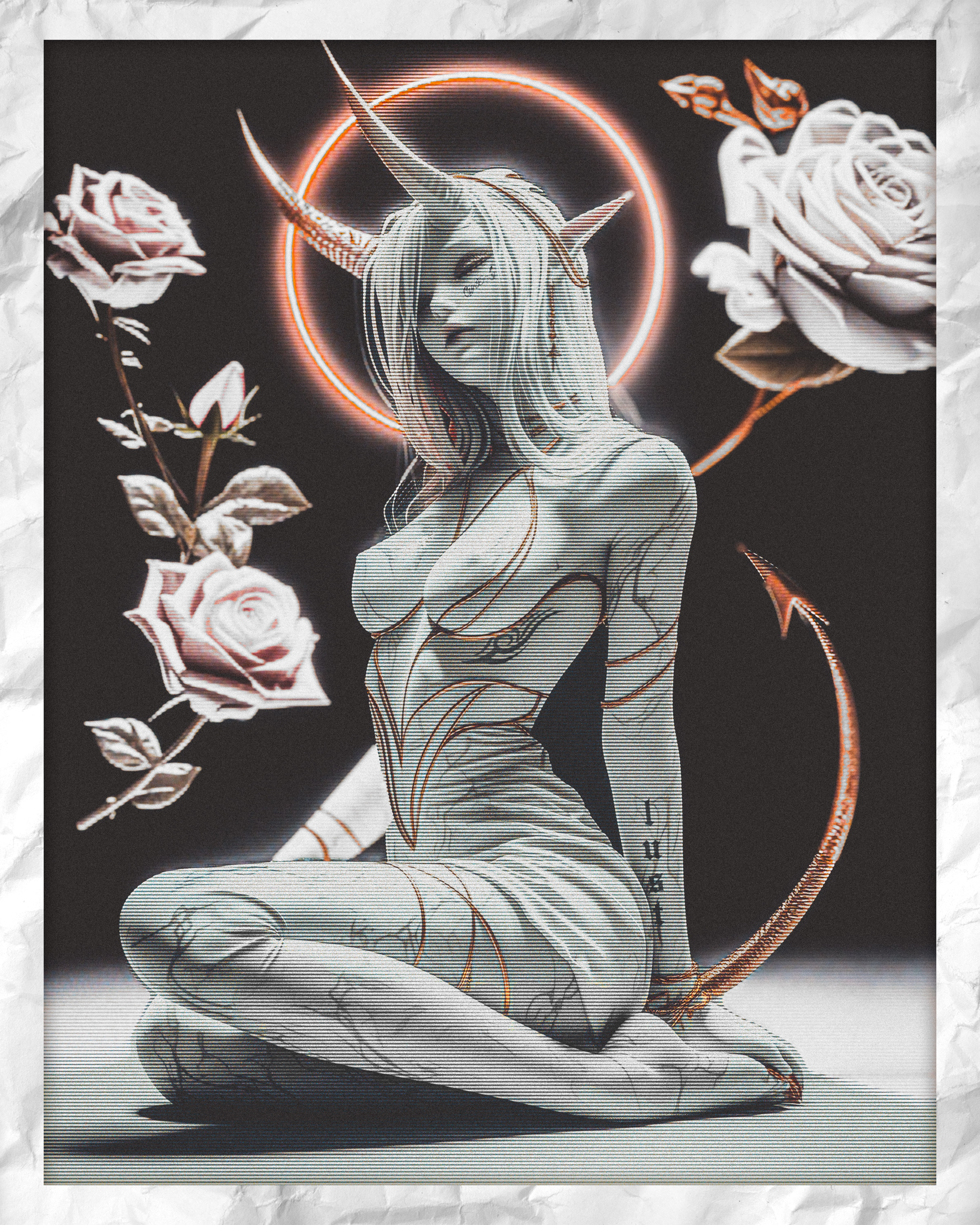 "Gore Demon" | poster graphic design illustration poster