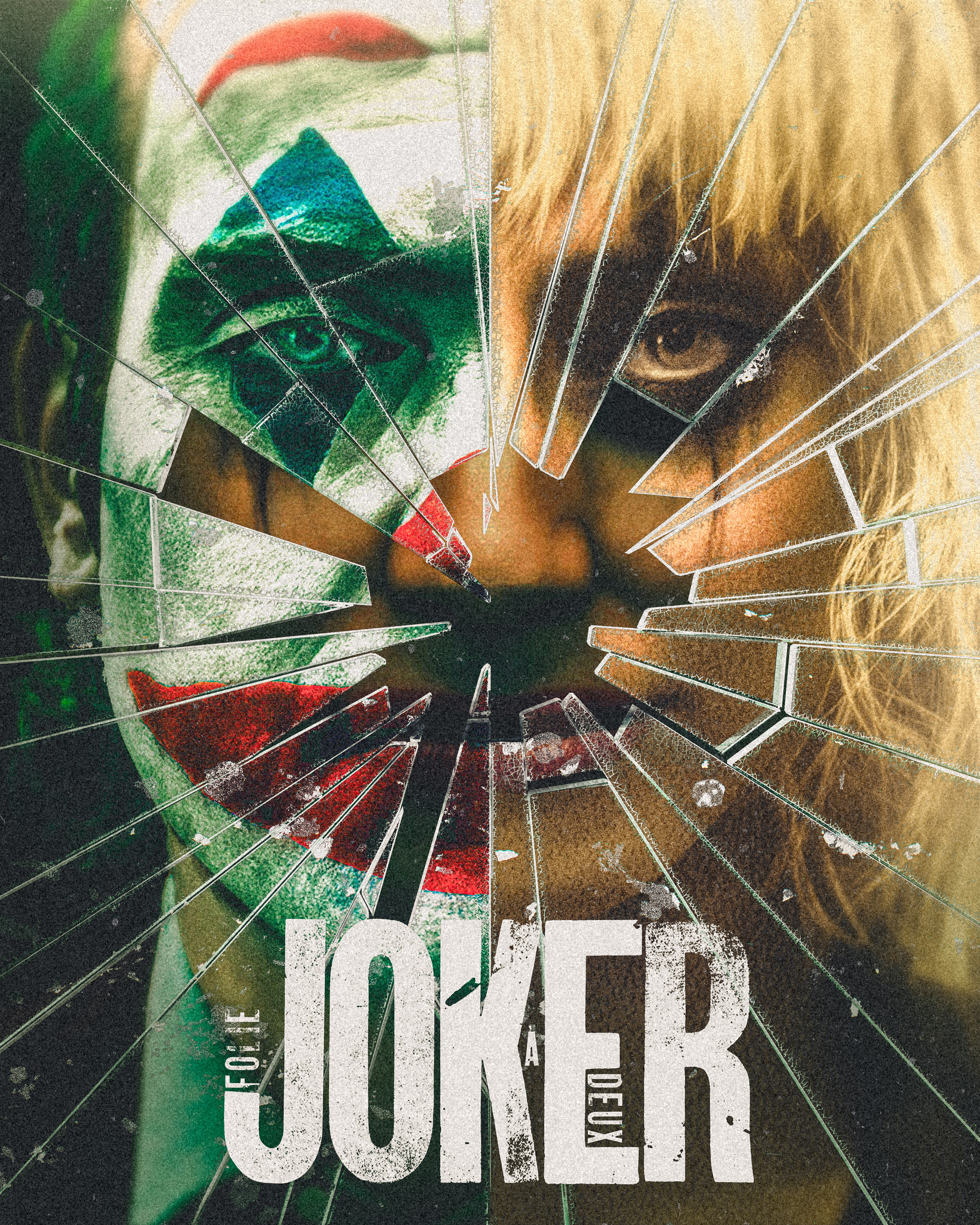 "Joker: Folie à deux" | poster graphic design illustration poster