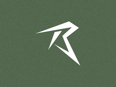 Modern R Lettermark / Minimalist R Logo custom dribbble pro geometric graphic design lettermark minimalist modernlogo r r logo theorykee typography vector