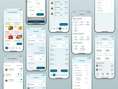 POS Mobile App app design e commerce food app mobile mobile app payment point of sale point of sales app point of sales system pos pos design pos mobile app pos system restaurant sales app top ui ui design