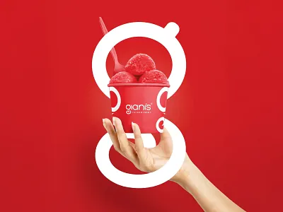 Gianis - Branding brand collateral design brand discovery brand identity brand positioning brand stationary branded templates branding ice cream logo design logo redesign packaging design