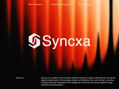 Geometric Modern Tech Logo Branding | Software & Saas | Letter S branding graphic design logo