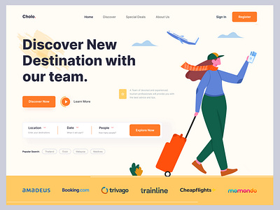 Tour and travel hotel destination website adventure creative hotel mountain climbing tour tour and travel travel ui ui ux user experience design user interface design ux website design