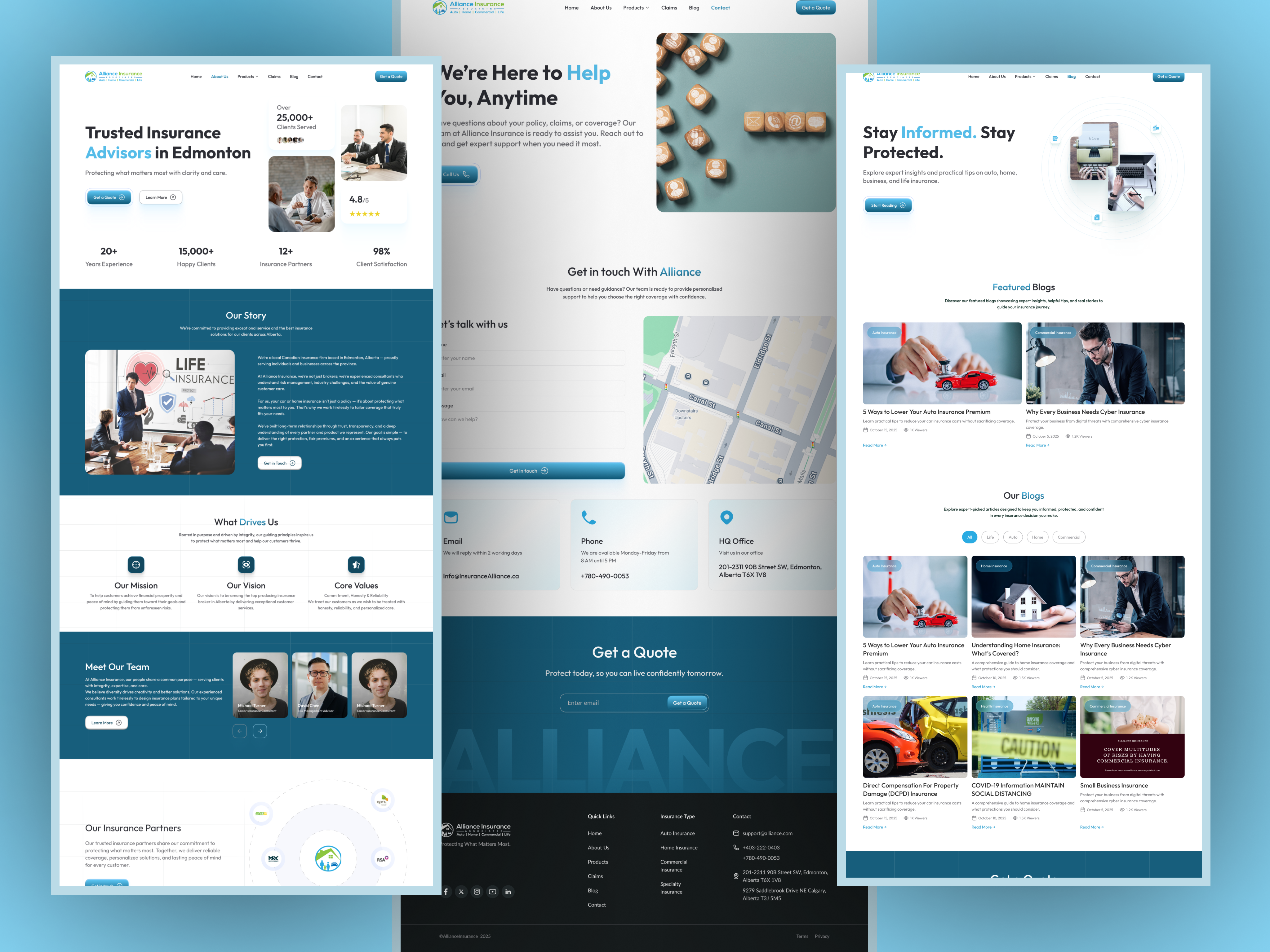 Example of Saa S Website Or Landing Page UI Design