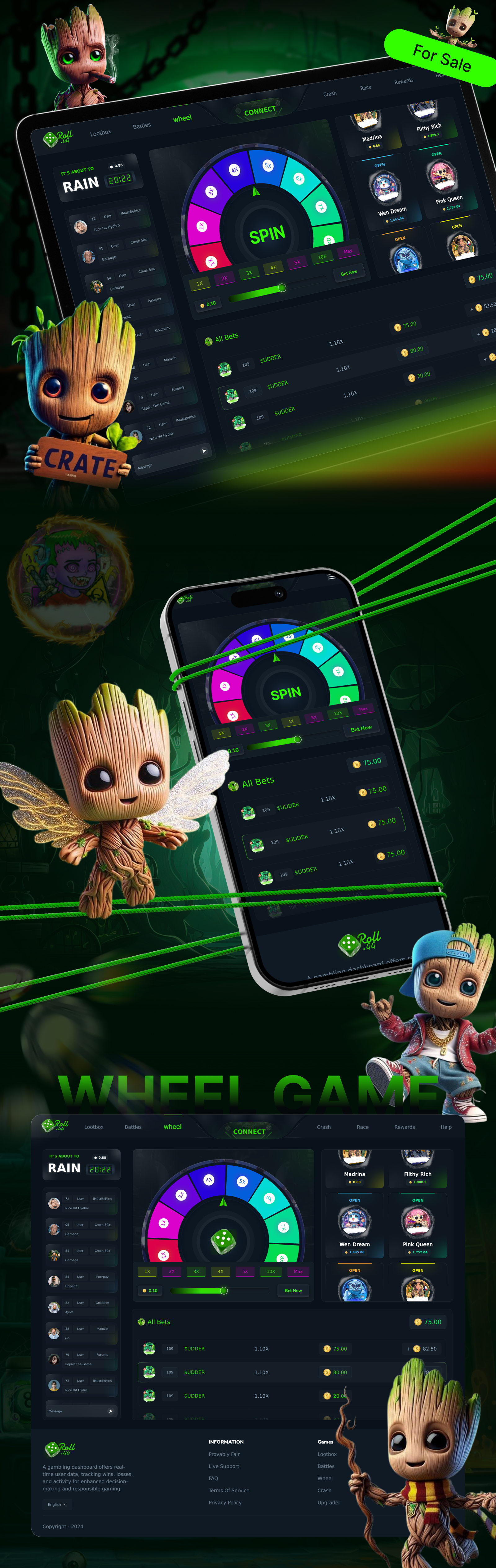 Casino website | Spin, Predict & Win with $PLAY 3d affiliate bet betiing casino crypto dapp development fintech game gamefi igaming ios app marketing mobile app slot smm spin stake web3