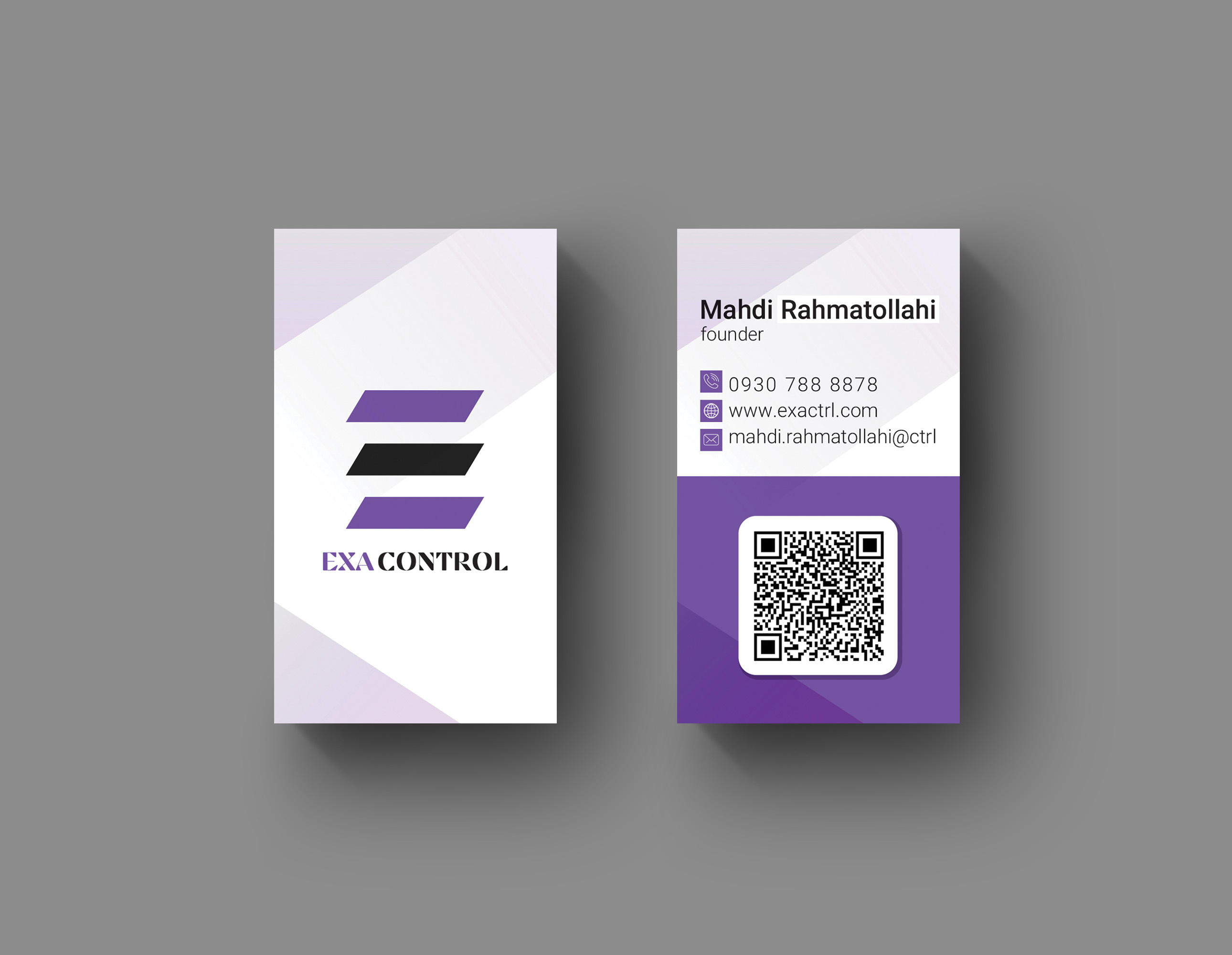 Personal Business Card Design – CEO