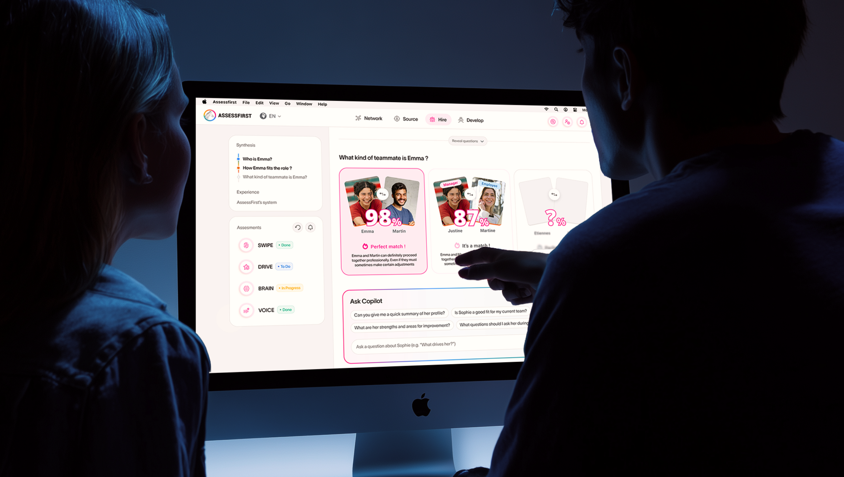 Example of Recruitment website