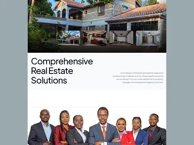 Real Estate Website ui website