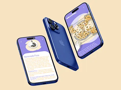 "Pizza Social" | Homemade Pizza App Interface adobe illustrator app design art concept art design design inspiration designer graphic design illustration illustrator social media design ui design ux design