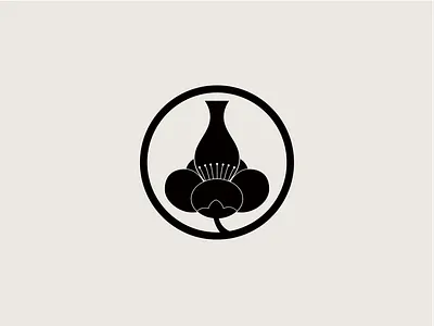 Sake Logo Design | Japanese Crest Inspired Emblem alcohol brand logo badge logo bar logo beverage logo brand identity crest logo emblem logo japanese aesthetic japanese crest japanese logo kamon logo logo design minimal emblem minimal logo mon logo restaurant logo sake branding sake logo symbol logo traditional japanese