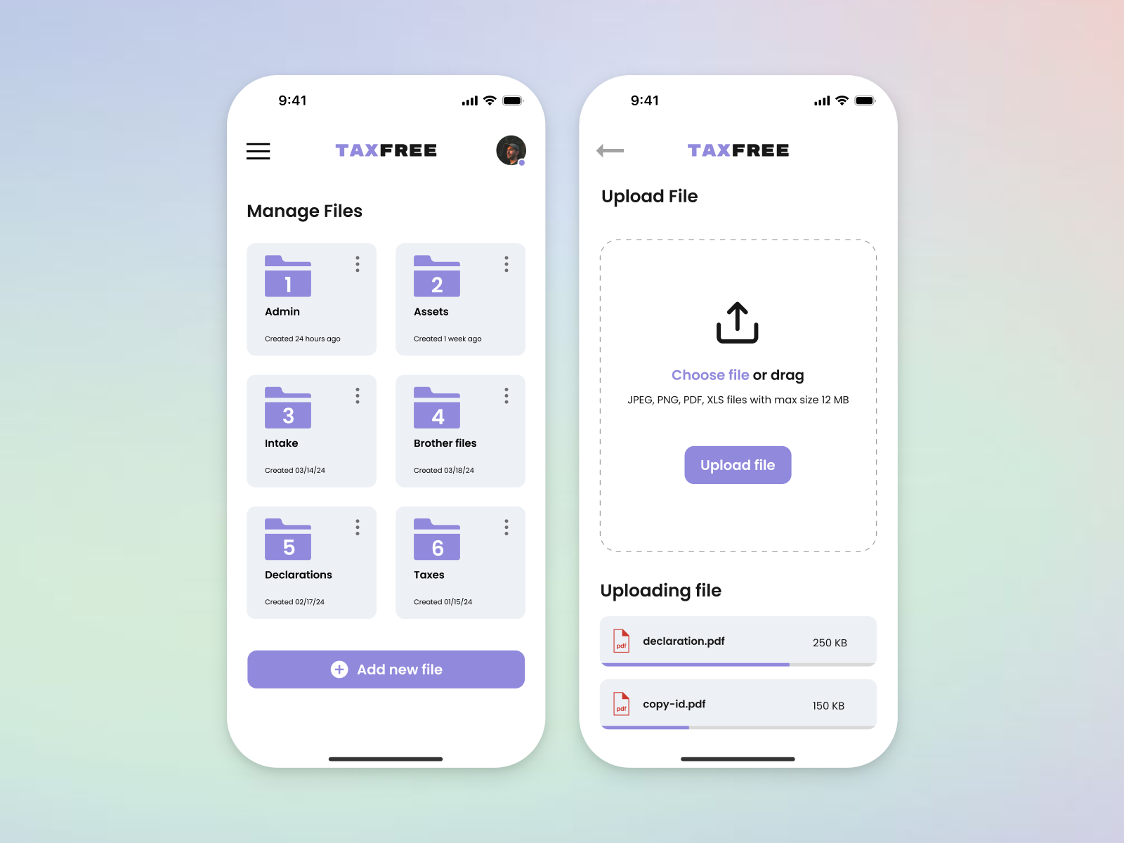 Mobile UI Design - tax app app app design design ecommerce interface logo mobile mobile app mobile design mobile interface mobile tax app onboarding screen product design splash screen tax ui ui design uiux ux ux design