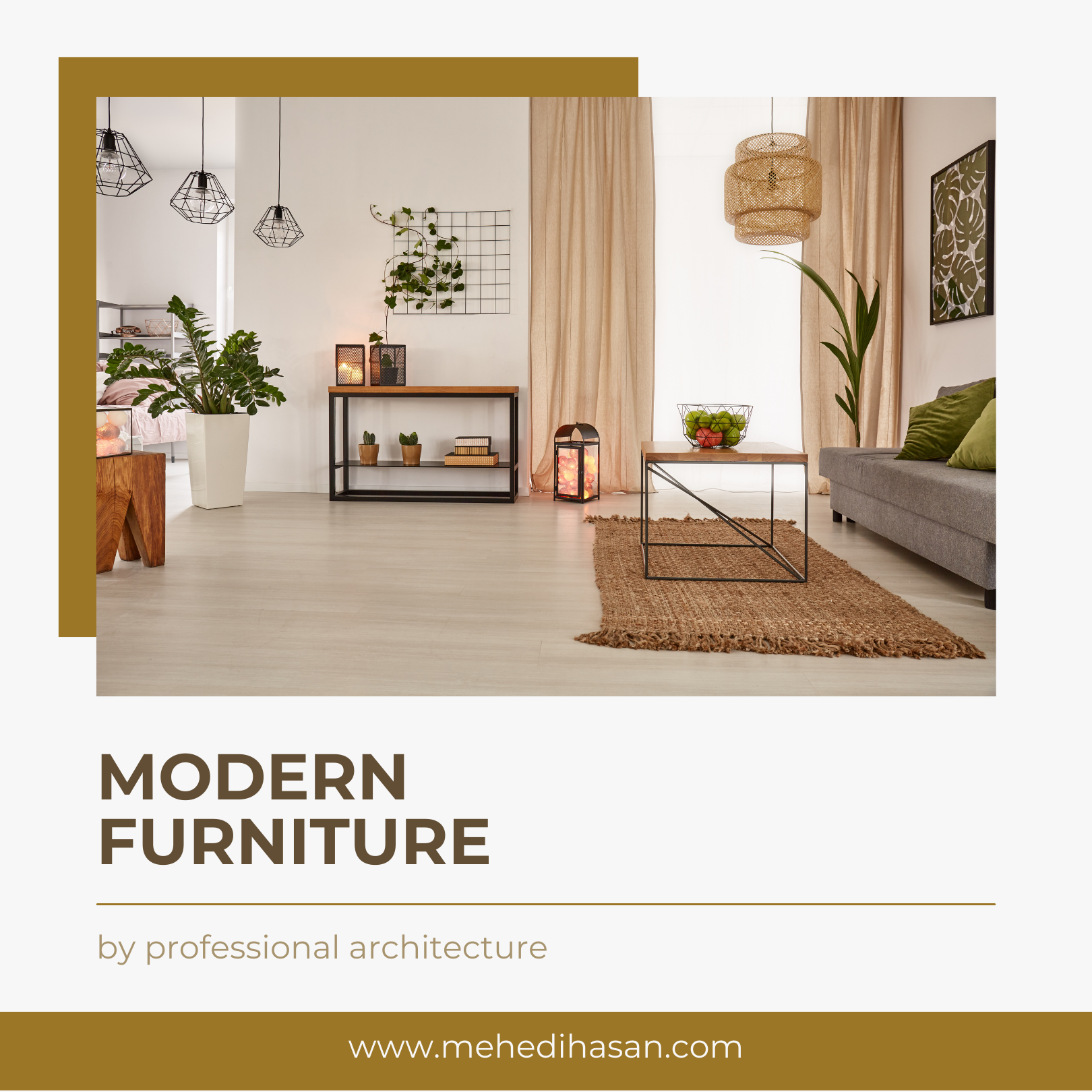 Furniture Social Media Post Design branding graphic design logo poster social media post