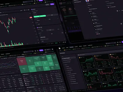 Rax Trade - DeFi Platform analytics app charts coin crypto dark dashboard defi investing terminal trade ui ux web3 website