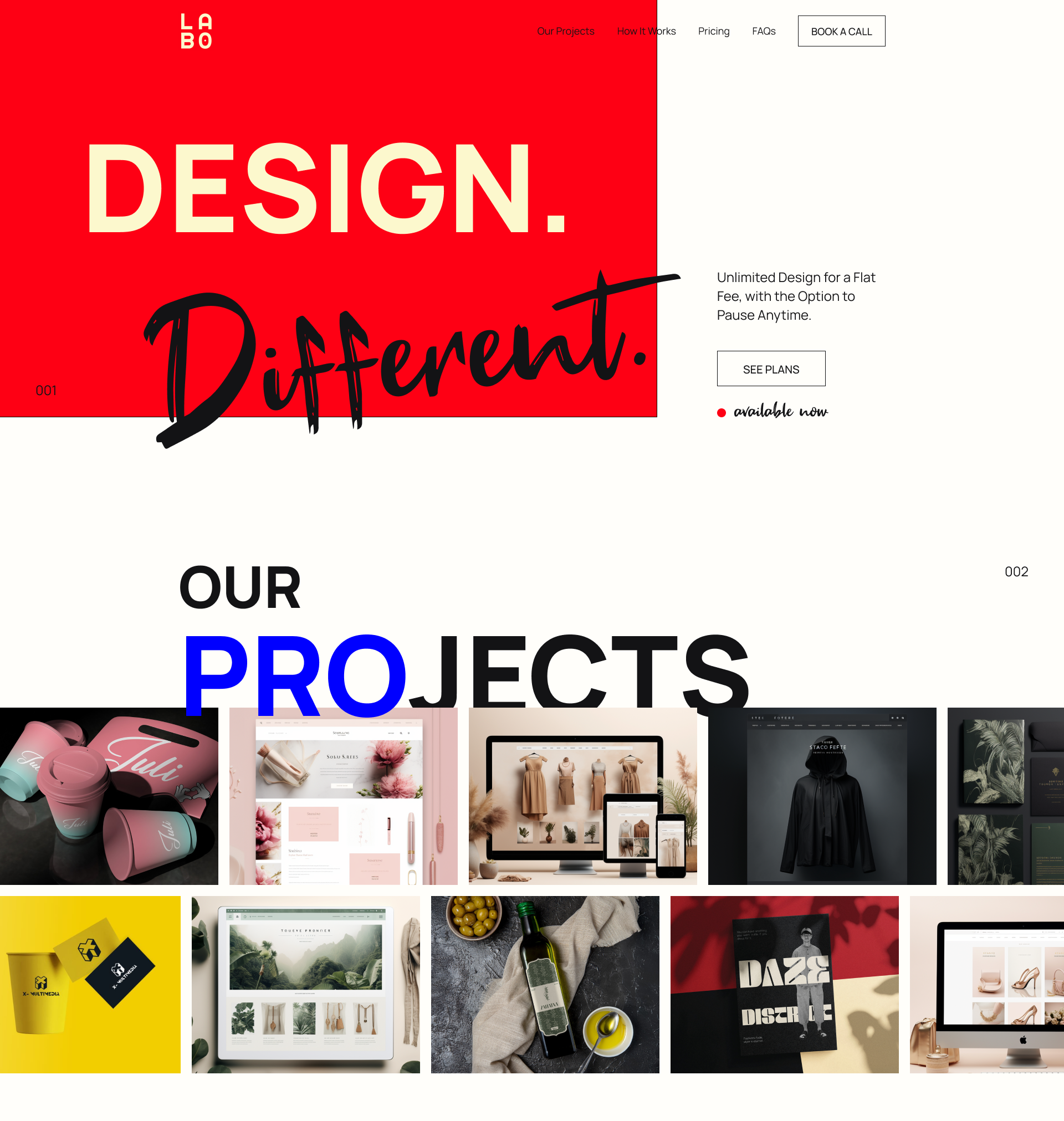 Example of Website Design & Webflow Build