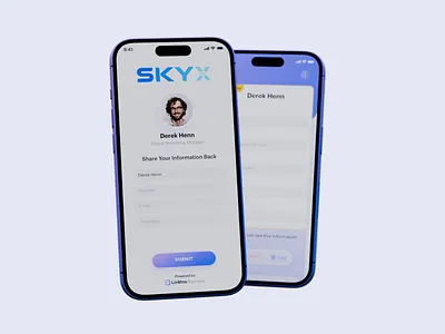 Linkme Business: 2025 Motion Design 3d aftereffects animation app apple blender design device digital iphone mobile motion motion graphics render ui
