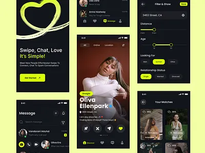 Dating App UI