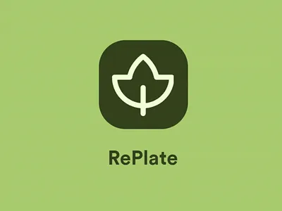 RePlate - Food Surplus App appdesign communitysupport dribbble dribbblecommunity food surplus app foodrescue foodsustainability jotform logo nocode replate solodev techforgood uiux