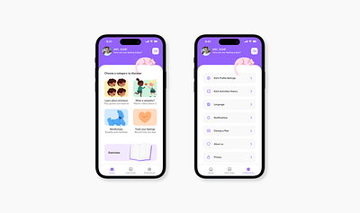 App for Kids | UX/UI Design app colors design emotions empathy experience illustration interface kids mobile mobile app ui user interface user research ux