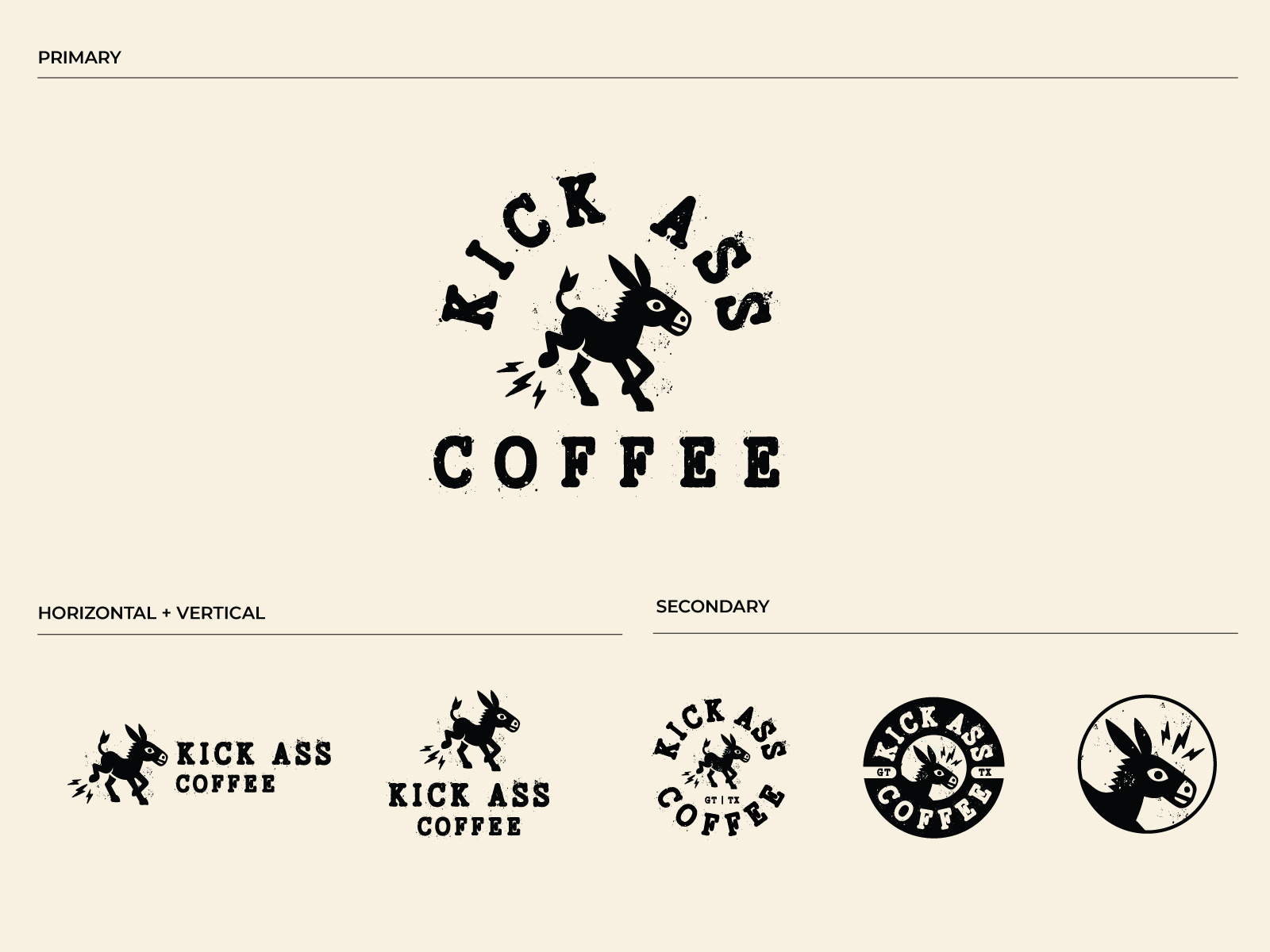 Example of Kick Ass Coffee