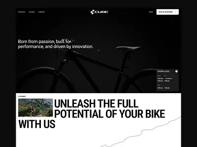 Bike Brand Website – Webflow Design landingpage productwebsite sportsbrand uidesign uxdesign webflow websitedesign