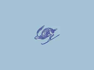 Snow Bunny branding engraving graphic design hospitality illustration logo