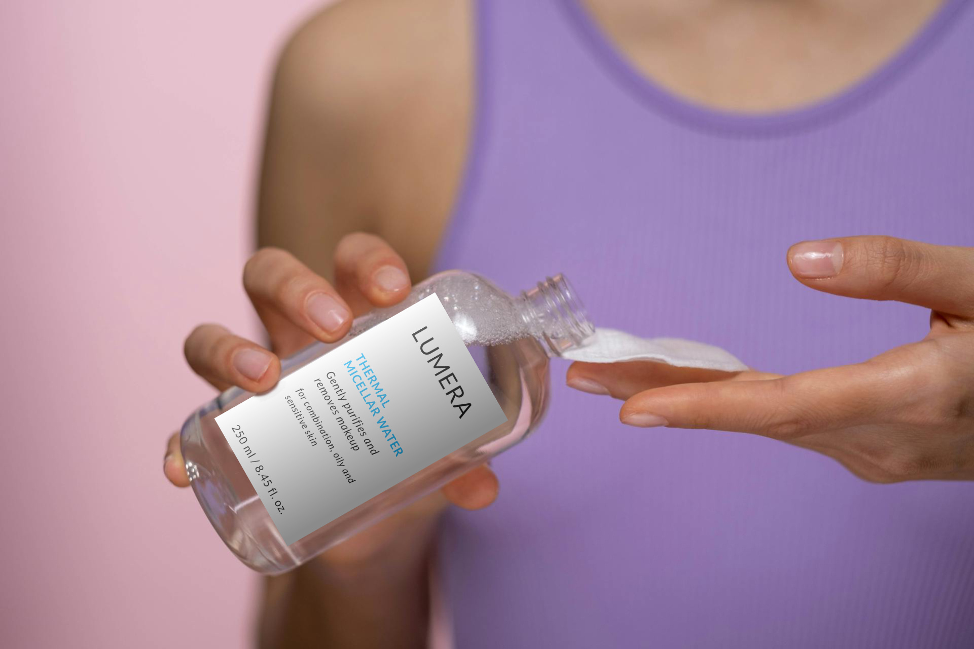 Skincare brand packaging