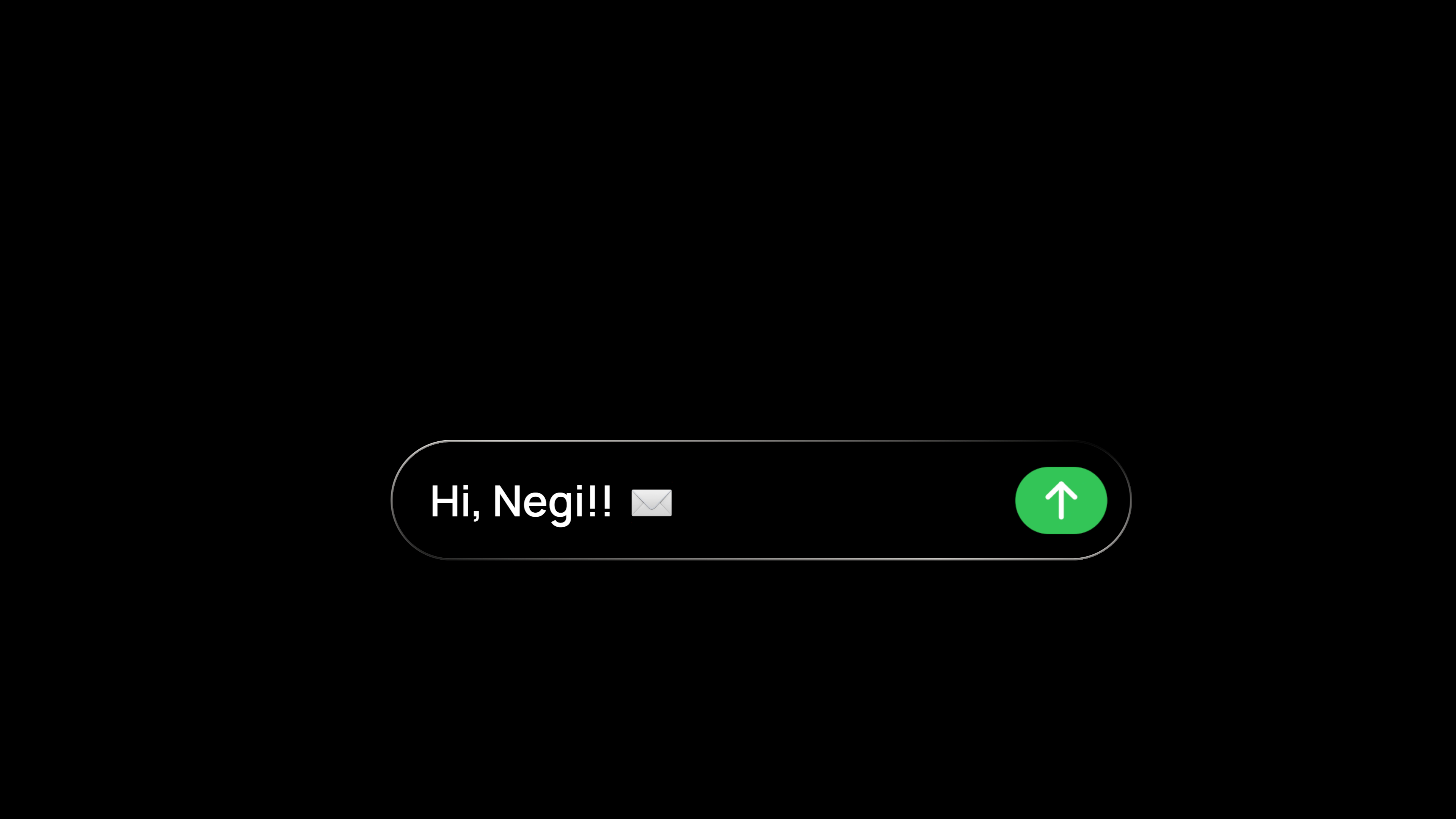 iMessage Text Bubble UI Animation Exploring — negi design