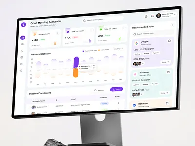 Smart Recruitment & Hiring Admin Dashboard admin dashboard ai recruitment clean interface dashboard design design veli hr tech interview management job matching job search kpi tracking minimal design modern ui product design recruitment automation recruitment dashboard responsive design saas dashboard talent intelligence ui dashboard web dashboard