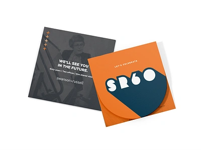 SR60 Invite branding graphic design typography