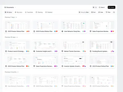 Document Library app design app ui app view app web card card design library product design ui ui design ux view web app