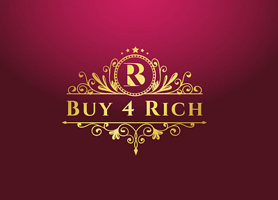 Logo Design for Buy 4 rich 2d branding design graphicdesign illustration indianlogo logodesign logodesigner typography ui vector