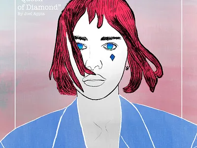 “Queen of Diamond” illustration