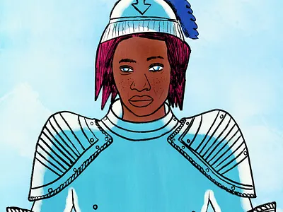 “Dame Silver” illustration design illustration