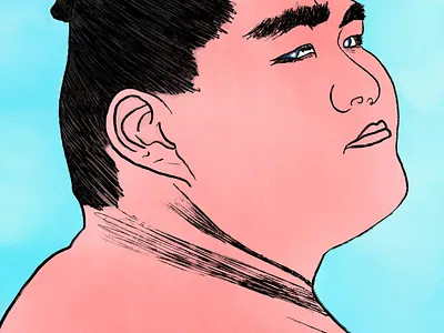 “Sumo” illustration design illustration