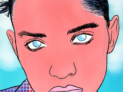 “Dame Françoise” illustration design illustration